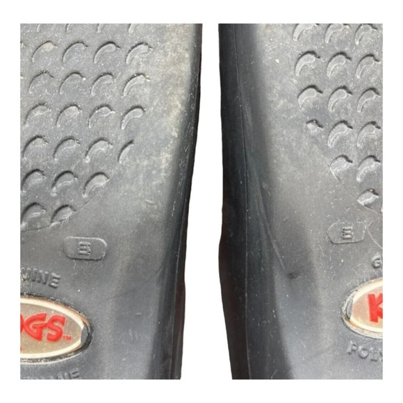 Klogs Womens Mules Shoes Black Slip On Flat Heel Work Comfort 8 - Picture 8 of 9